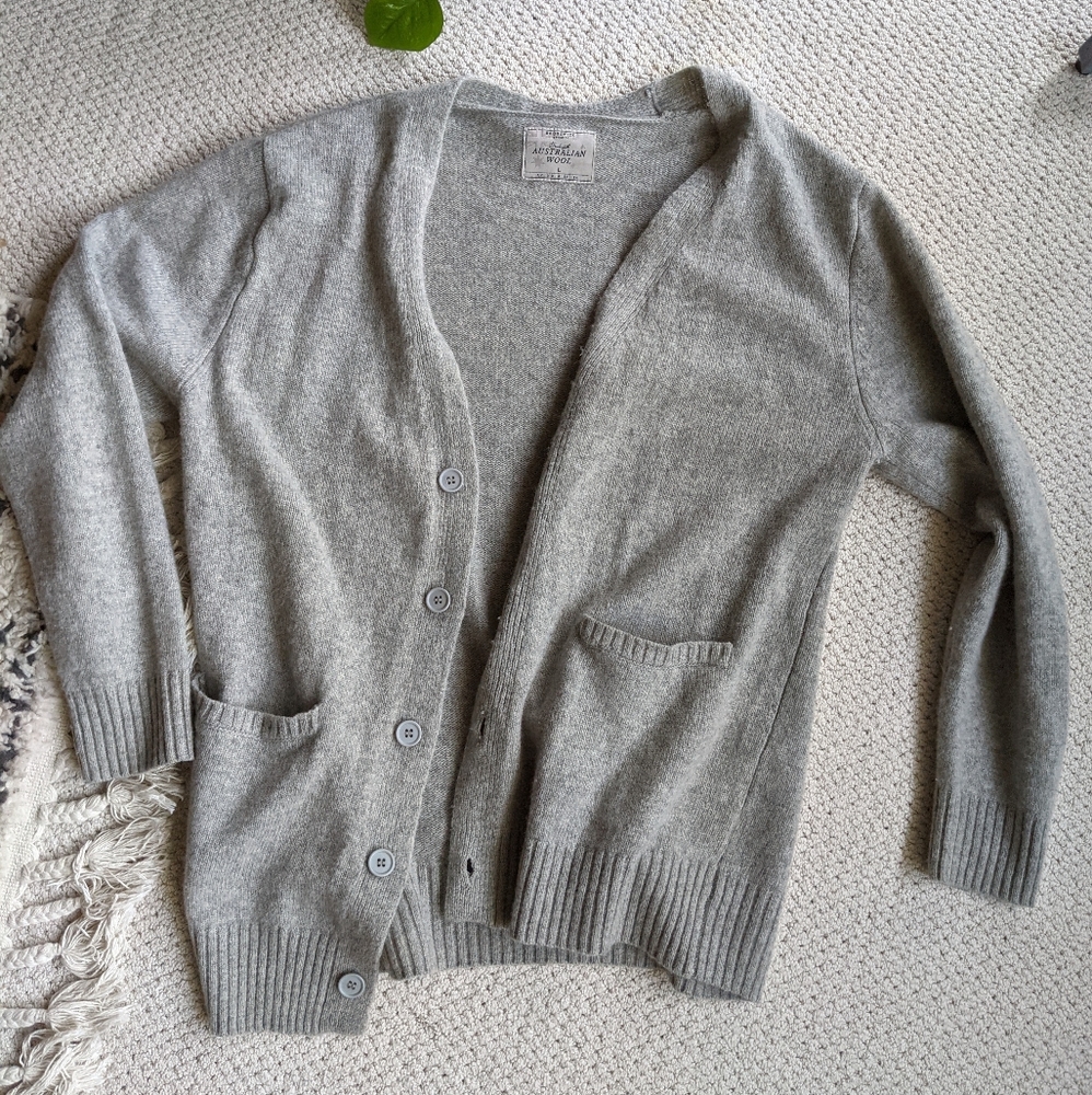 Australian Wool Cardigan